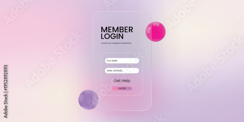 Login Interface: A sleek, modern user interface, the forefront of digital interaction and security, offers a seamless entry point.