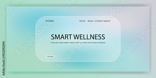 Smart Wellness Landing Page Template