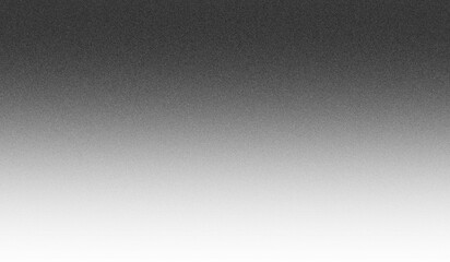 Dark black grainy noise texture fading on transparent background. dirty distressed effect.  Abstract Shading halftone grunge grain overlay with smooth gradient fade for vintage design, posters. PNG