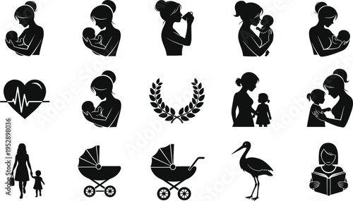 Cute Caterpillar Vector Collection with Six Different Cartoon Insect Characters for Children Coloring Book Pages Garden Bug Icons Isolated on White Background for Kids