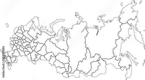 map of Russia