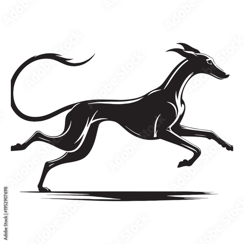 Elegant Saluki Dog Breed Portrait, Ancient Royal Hound, Slim Fast Sighthound, Graceful Arabian Desert Hunter, Loyal Companion, Long Legs, Smooth Coat, Noble Expression, Classic Canine Beauty.