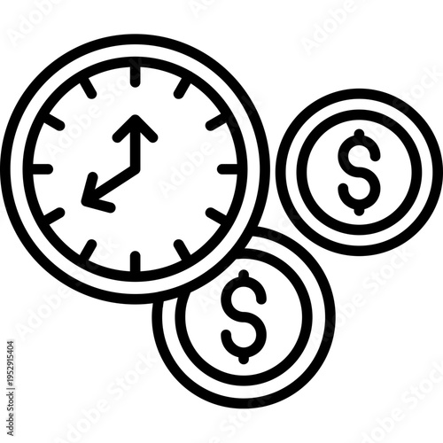 Business Analytics line icon