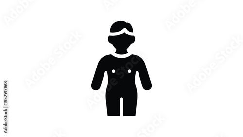 Silhouette of a person wearing a cap and long-sleeve shirt