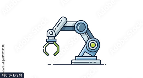 Robotic Arm Industrial Automation Technology Machine