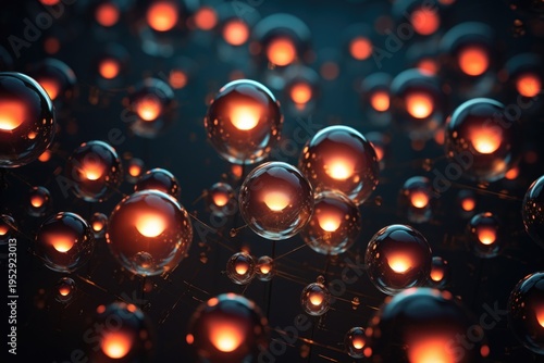 Colorful bubbles floating in the air. Perfect for adding a touch of joy and playfulness to any project