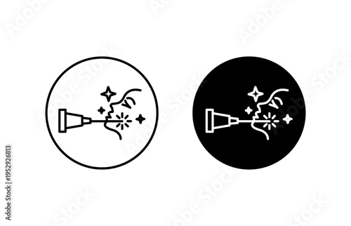 Laser dermatology icon with editable stroke. Black solid icons