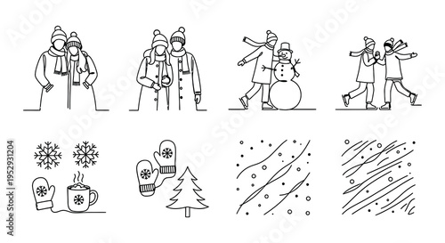 Students engaged in remote learning and studying in various settings