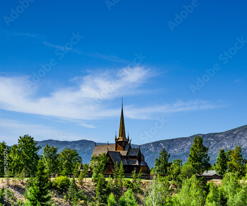 Lom Stave Church, Innlandet, Norway