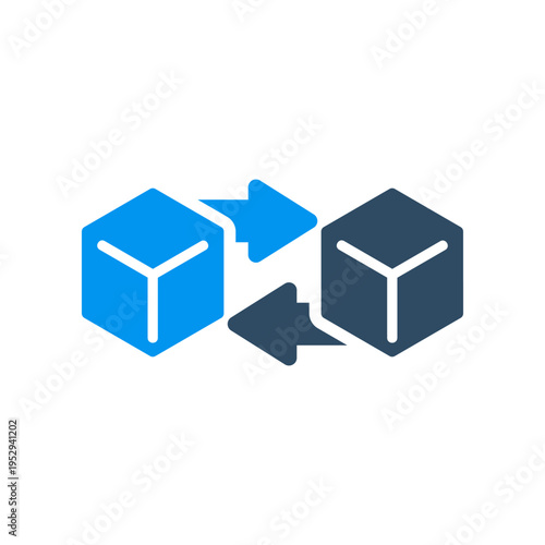 Token Transaction Transfer Arrow Symbol