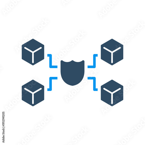 Secure Blockchain Network Shield Structure