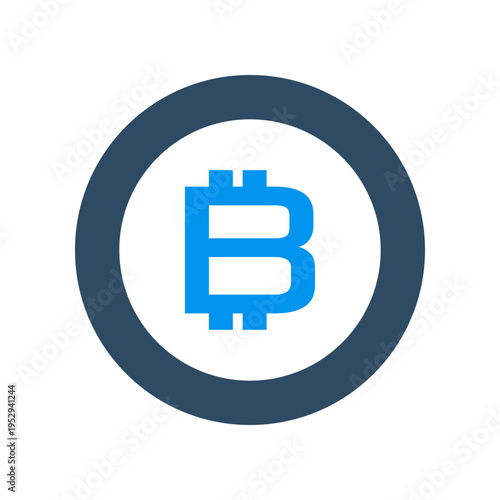 Digital Currency Coin Payment Emblem