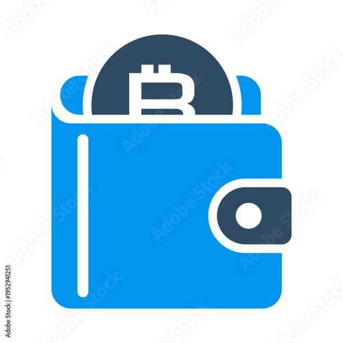 Digital Asset Wallet Storage Icon