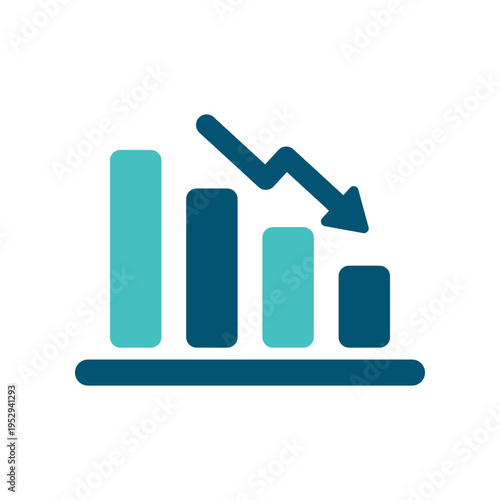 Loss Financial Decline Bar Chart