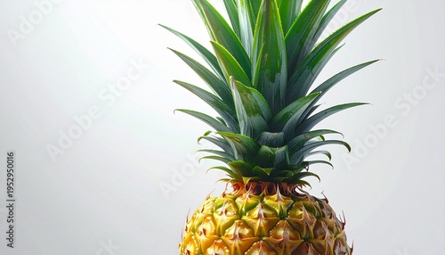 pineapple on a white background