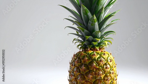ripe pineapple on the table