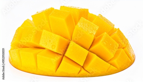 mango isolated on white