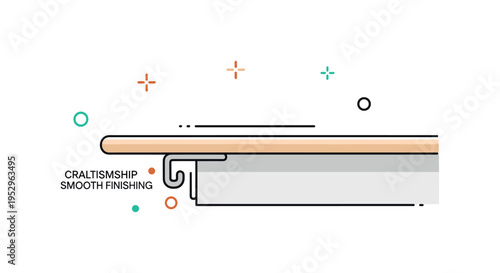 Countertop edge detail featuring a clean side profile of a kitchen counter with a subtle rounded bullnose finish, expressing craftsmanship and smooth