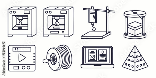 3D printing and manufacturing machines printers