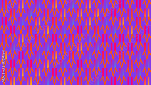 Abstract Pattern with Geometric Vertical Elements