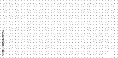 Abstract Geometric Metaball Blob Shapes Pattern Background