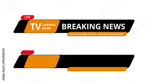 Breaking News Lower Third Template