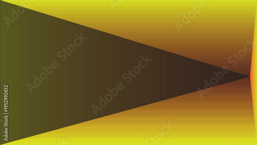 Radiating geometric tunnel with gradient lines converging perspective.