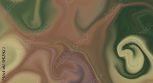 gradient abstract background with green leaves cover marble