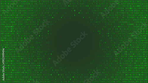 The Binary Void - Fractal Data Distribution and Cybersecurity Perimeter Background