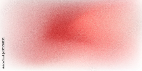 Red orange pink coral peach white abstract background. Noise grain mesh spray. Color gradient. Spot blot oval circle. Fluid water explosion splash. Design.