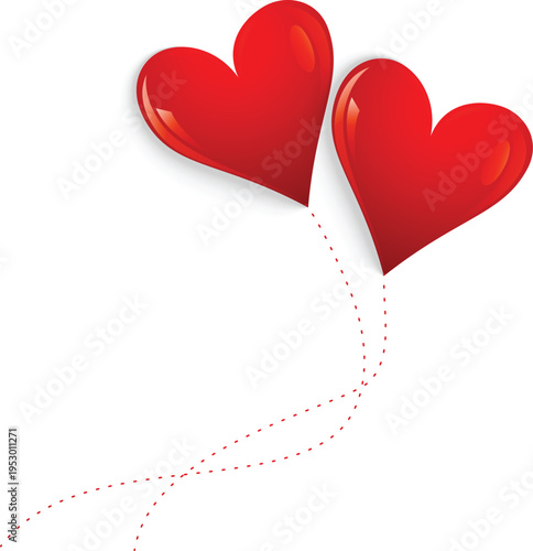 Valentine Love Heart Clipart Modern Heart Vector