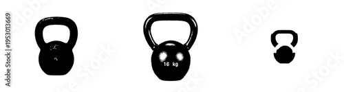 A rustic iron kettlebell, the ultimate workout companion.