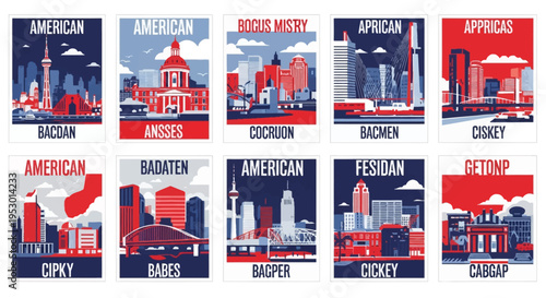 london skyline with landmarks and monuments