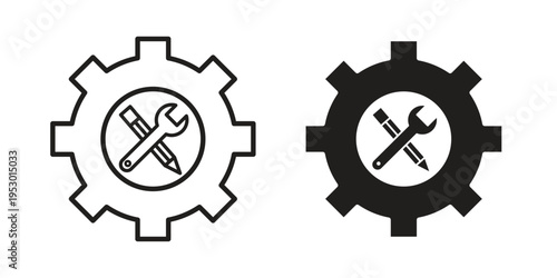 Business development icon set concept vector graphics for web UI