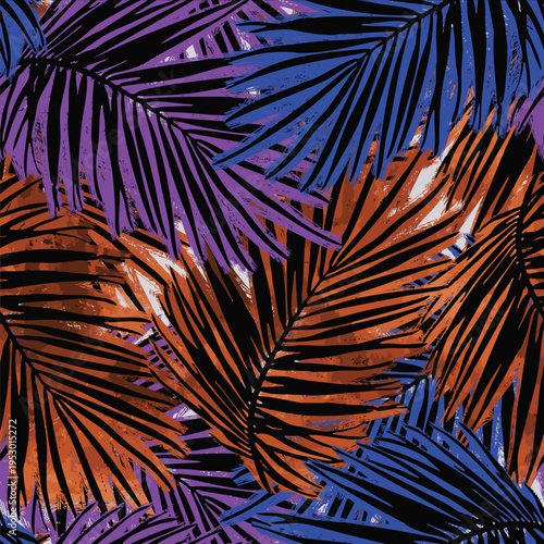 abstract botanical florals background seamless pattern in flat modern manner.hand drawn isolated rounded shapes.cut out flowers silhouettes. outline sketch drawing. good for fashion, textile, fabric,