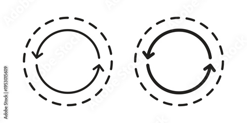 Consistency icon set concept vector graphics for web UI