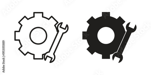 Customized icon set concept vector graphics for web UI