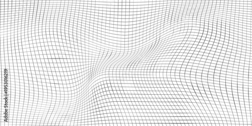 Seamless hand drawn square grid pattern. Repeated doodled checkered background. Sketched thin checker paper texture. Pencil drawn journal sheet notebook template. Lined planer page wallpaper. Vector