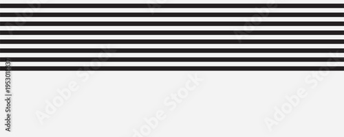 Minimalist abstract image featuring horizontal black lines on a white background. Clean, modern, and symmetrical design ideal for backgrounds or graphic elements.