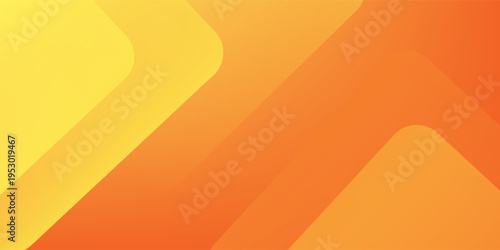 Abstract orange and yellow geometric background. Dynamic shapes composition. Cool background design for posters. Vector illustration