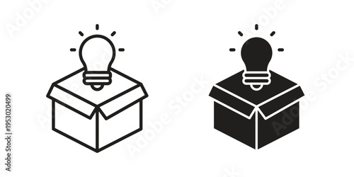 New product icon set concept vector graphics for web UI