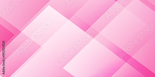 Abstract pink geometric background with overlapping transparent diagonal shapes and soft gradients for modern web design