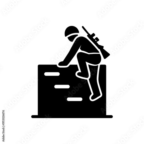 Infantry Wall Climbing Maneuver Icon
