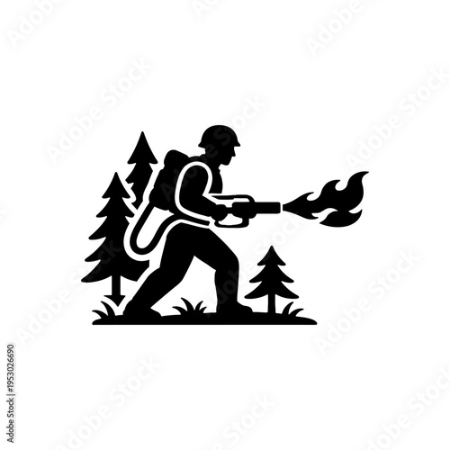 Jungle Warfare Flamethrower Assault Icon