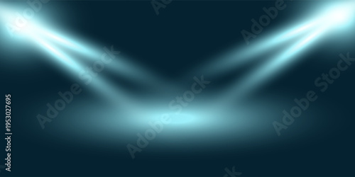 concert lighting against a dark background ilustration