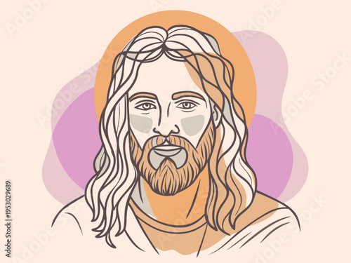 Portrait of a man on Easter holiday