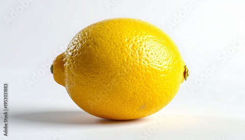 lemon on white