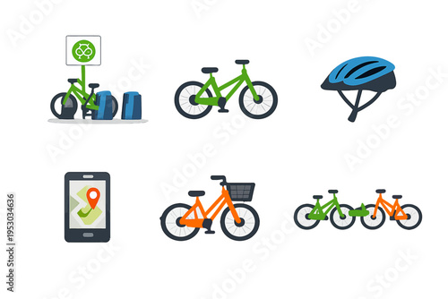 Cyclists riding bicycles with helmets and gear on road trip via Firefly