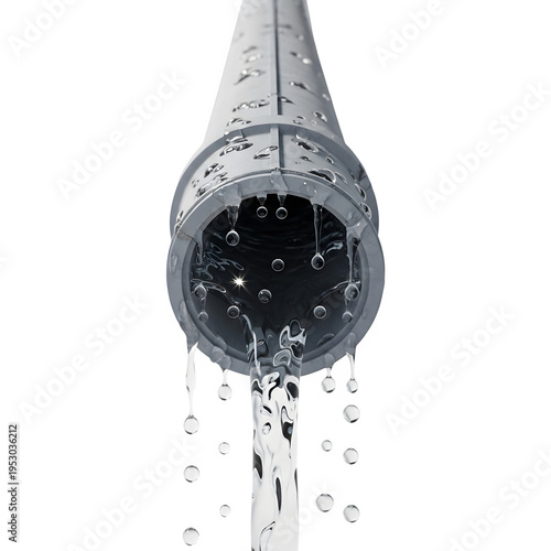 A close-up view of a shower head with water droplets falling