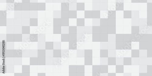 Seamless pattern with squares. Abstract pixel and cube background. Vector digital mosaic pattern. Geometric light elements tile art backdrop.